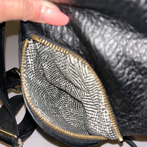 NWOT Leather Rebecca Minkoff backpack - Picture 10 of 16